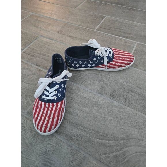 Capelli‎ New York Patriotic American Flag Sneakers Size 6/7 - Picture 1 of 8